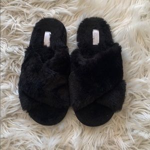 Victoria’s Secret pink slippers